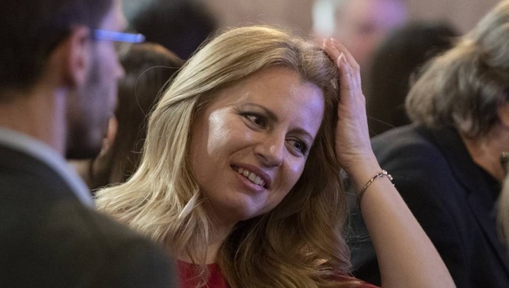 Présidentielle slovaque: la candidate libérale Zuzana Caputova en tête - ảnh 1