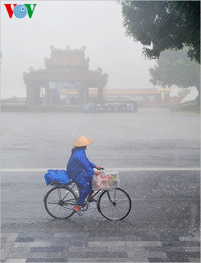 Regen in der Stadt Hue - ảnh 9