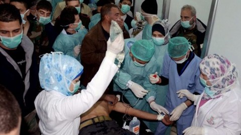 Syrien weist Giftgasvorwürfe zurück - ảnh 1