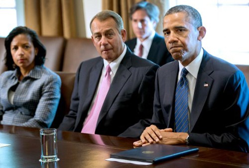 Führende Abgeordnete im US-Kongress unterstützen Angriffsplan auf Syrien - ảnh 1