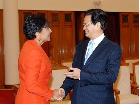 Premierminister Dung trifft US-Handelsministerin Pritzker - ảnh 1