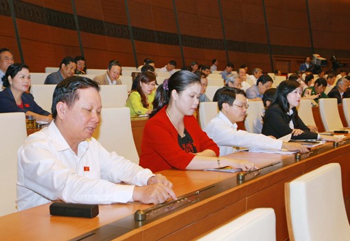 Abgeordnete verabschieden das geänderte Investitionsgesetz  - ảnh 1