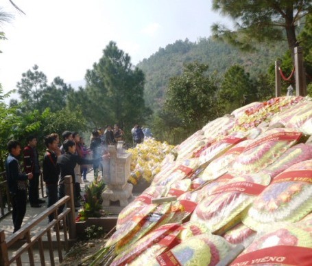 Tausende Menschen besuchen das Grab von General Vo Nguyen Giap - ảnh 1