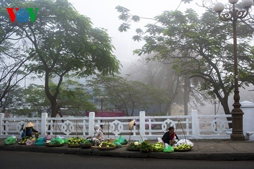 Poetische Schönheit der Stadt Hue im Nebel - ảnh 11