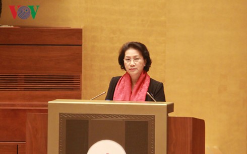 Die Parlamentspräsidentin leitet Konferenz zur Umsetzung der ZK-Beschlüsse - ảnh 1