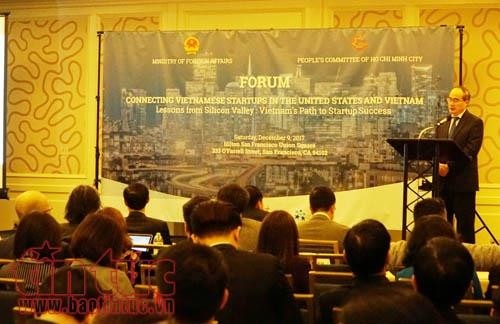 Verbindung vietnamesischer Startup-Unternehmen in den USA und in Vietnam - ảnh 1