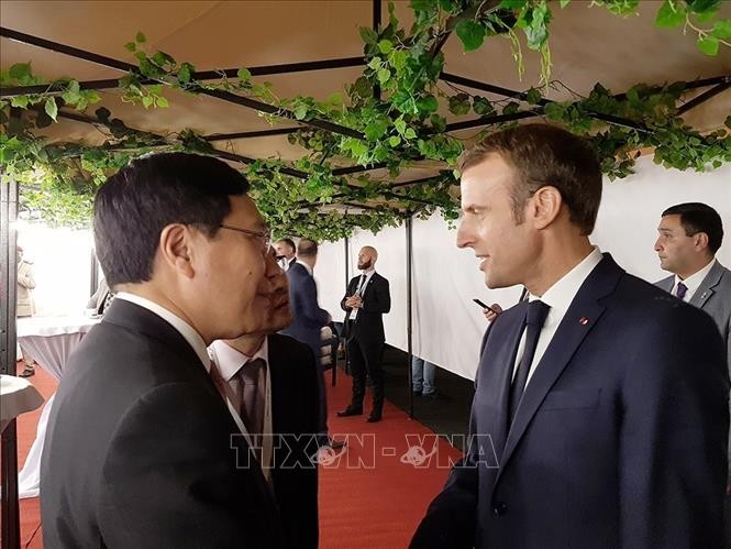 Pham Binh Minh hält Rede beim 17. Gipfel der Frankophonie - ảnh 1