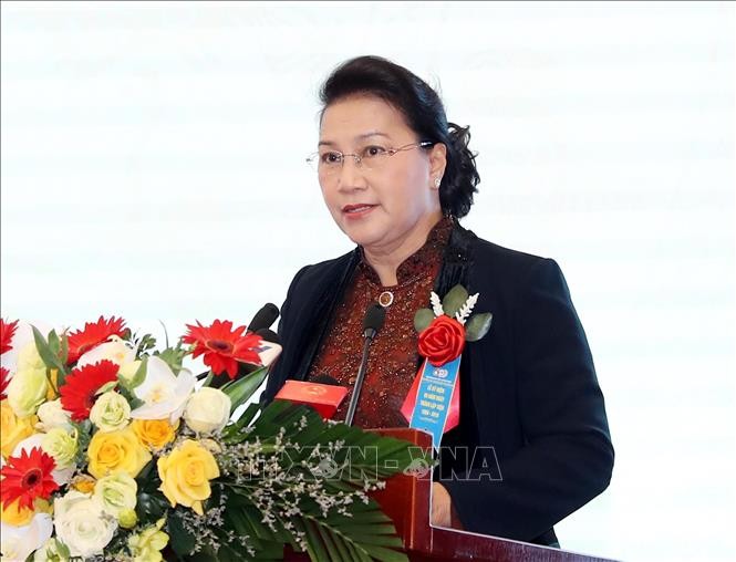 Nguyen Thi Kim Ngan nimmt an Feier zum 60. Gründungstag der vietnamesischen Akademie für Wasserressourcen teil - ảnh 1