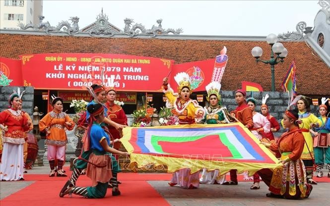 Zahlreiche Aktivitäten zum 1980. Aufstand der Trung-Schwerstern - ảnh 1