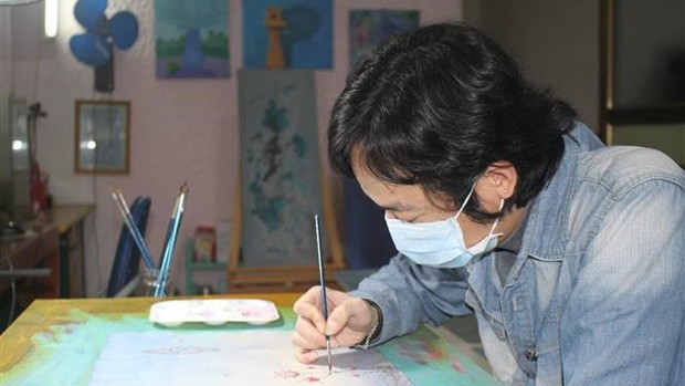 Bilder zur Aufklärung über Prävention und Bekämpfung der Covid-19-Epidemie - ảnh 1