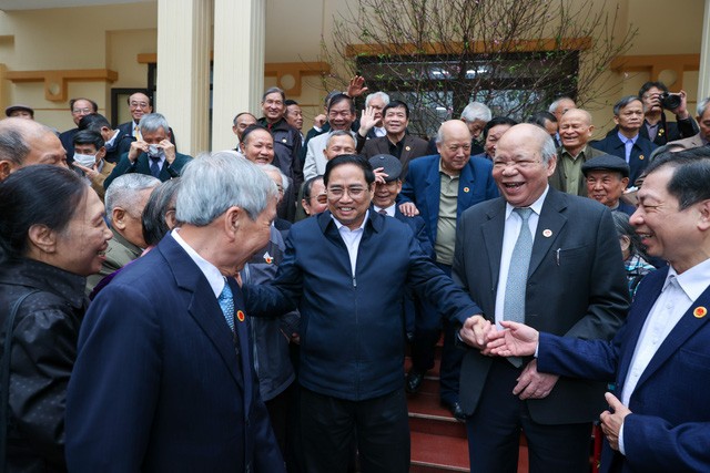 Premierminister Pham Minh Chinh: Sicheres und frohes Tetfest für Bewohner in Thanh Hoa - ảnh 1