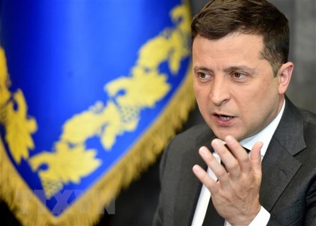 Ukrainischer Präsident will seinen russischen Amtskollegen treffen - ảnh 1