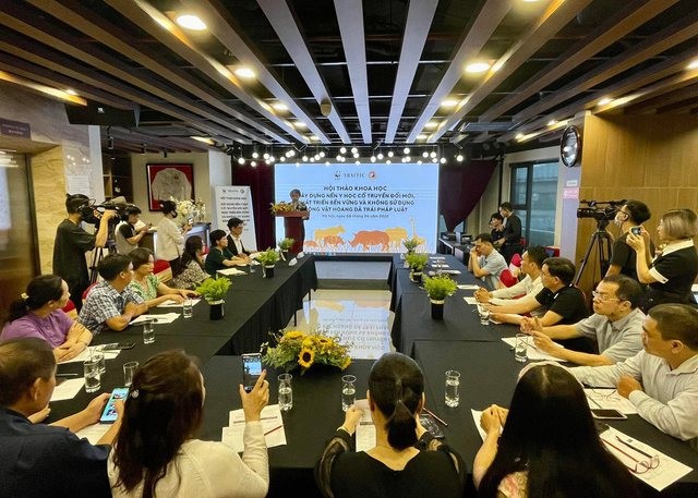 Aufbau einer erneuerten traditionellen Medizin ohne illegale Verwendung von Wildtieren - ảnh 1