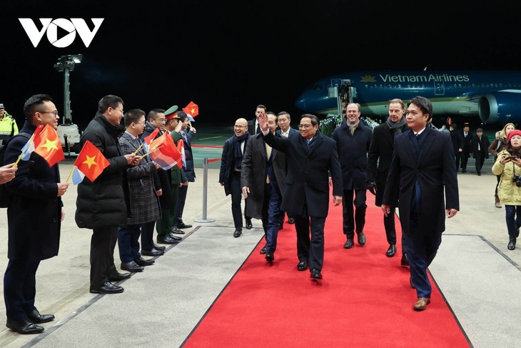 Premierminister Pham Minh Chinh beginnt seinen Luxemburg-Besuch - ảnh 1