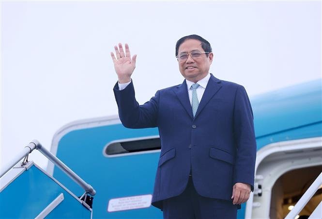 Premierminister Pham Minh Chinh nimmt an Feier zum 50. Jahrestag der ASEAN-Japan-Beziehungen teil - ảnh 1