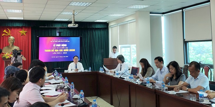 Grafikwettbewerb und –Ausstellung der ASEAN-Länder 2024 - ảnh 1