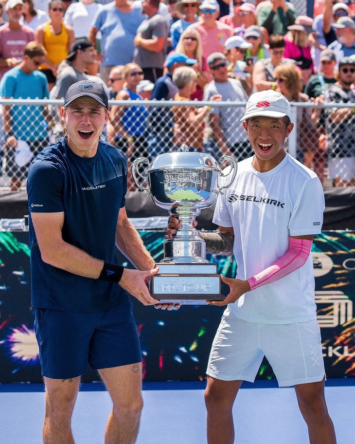 Vietnamesisch-amerikanischer Talent gewinnt Pickleball-Turnier IHG Hotels and Resorts Bristol Open - ảnh 1