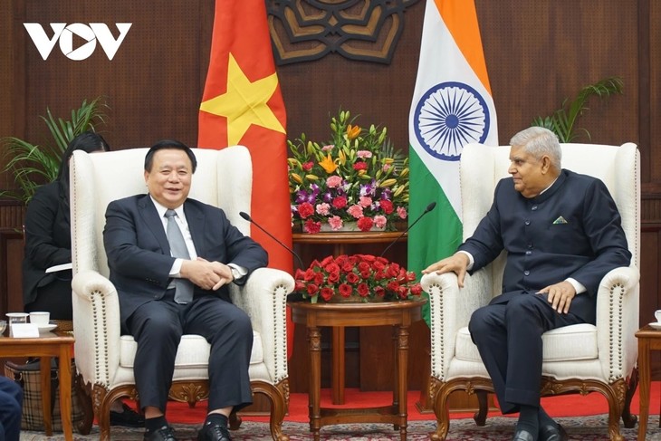 Vertiefung der umfassenden strategischen Partnerschaft zwischen Vietnam und Indien  - ảnh 1