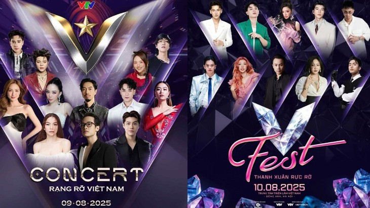 Zwei Großkonzerte von VTV zum 80. Jahrestag der Augustrevolution und zum Nationalfeiertag - ảnh 1