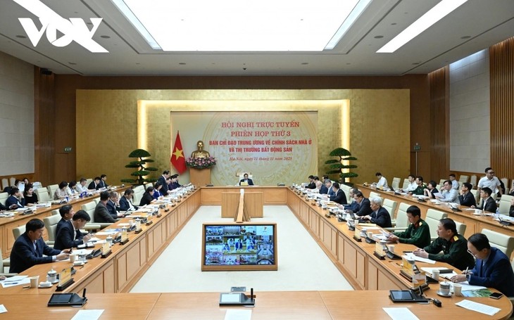 Premierminister Pham Minh Chinh: Investitionen in Sozialwohnungen sind Investitionen in die Entwicklung - ảnh 1