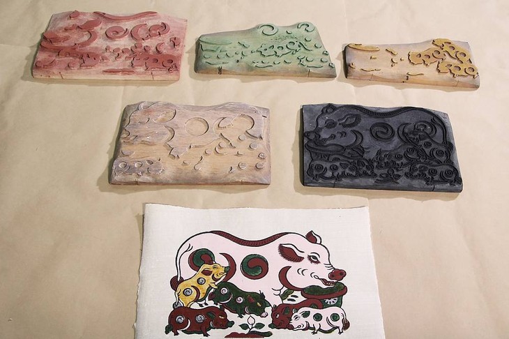 UNESCO würdigt Vietnams Handwerk der Dong-Ho-Volksmalerei - ảnh 1