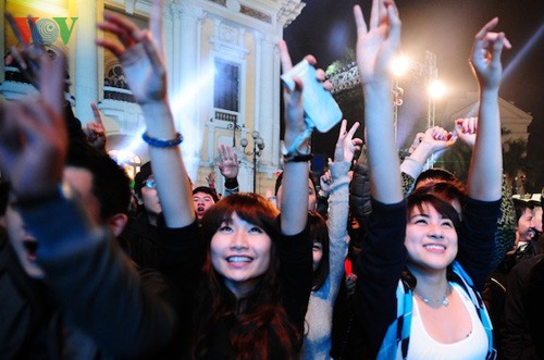 New Year atmosphere in Hanoi - ảnh 5