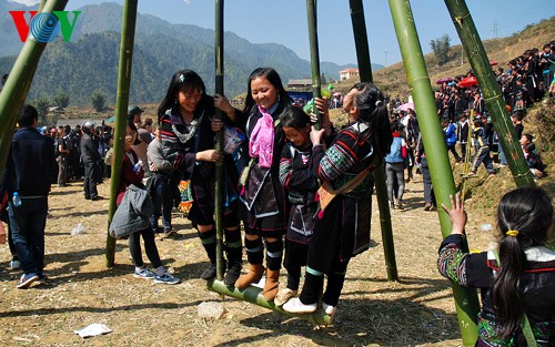 Frühlingsfest Gau Tao am Bergfuß Hoang Lien - ảnh 6