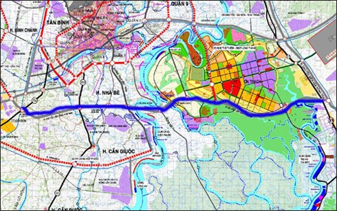 Premierminister Nguyen Tan Dung startet das Bauprojekt der Autobahn Ben Luc-Long Thanh - ảnh 1