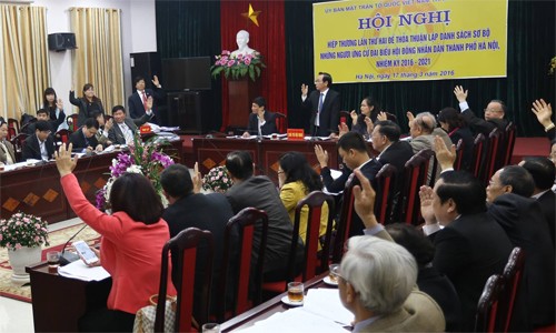 Mehr als 1000 Menschen in der Kandidatenliste für das Parlament der 14. Legislaturperiode - ảnh 1