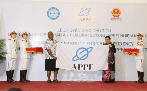 Vietnam übernimmt den Vorsitz des Parlamentarischen Forums für Asien-Pazifik - ảnh 1