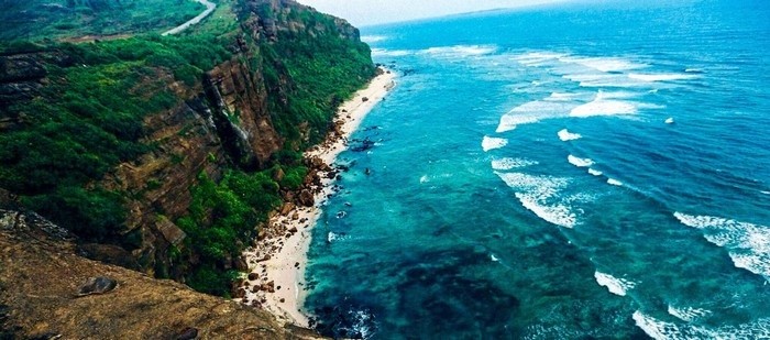 Schöne Landschaft des Bergs Thoi Loi auf Insel Ly Son - ảnh 1