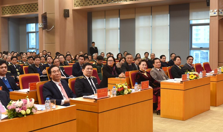 Parlamentspräsidentin nimmt an Konferenz zur Verteilung der Aufgaben des Rechnungshofes teil - ảnh 1