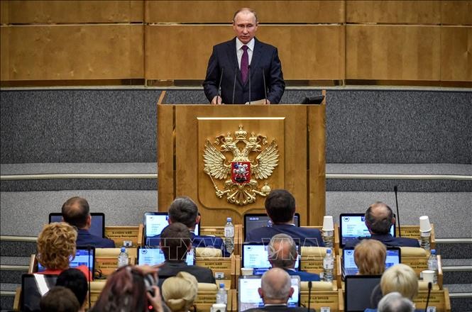 Russland will vollständigen Rückzug ausländischer Armeen aus Syrien - ảnh 1