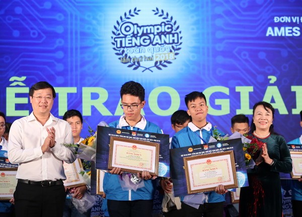 Finale der Englisch-Olympiade 2018 - ảnh 1