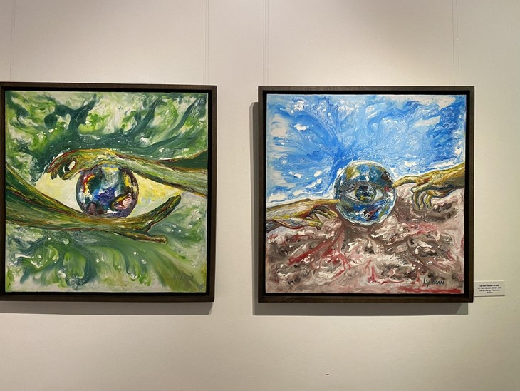 Gemäldeausstellung „Die Mehrfarbigkeit“ - ảnh 2
