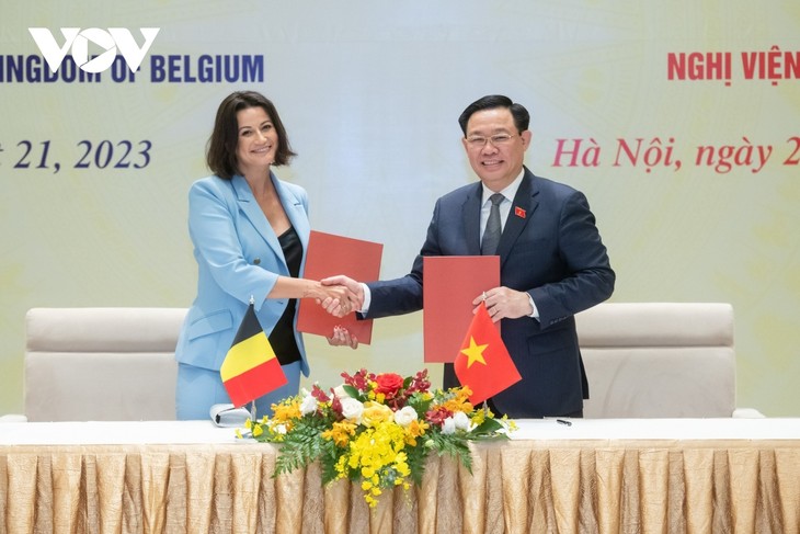 Parlamentarische Zusammenarbeit zwischen Vietnam und Belgien verstärken - ảnh 1