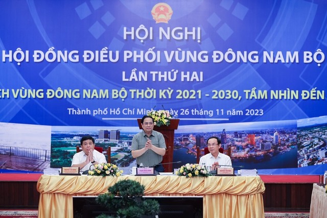 Premierminister Pham Minh Chinh leitet Beratungskonferenz zur Planung des Südostens - ảnh 1