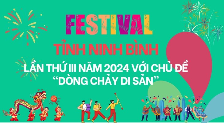 Ninh Binh-Festival in großem Umfang organisiert - ảnh 1