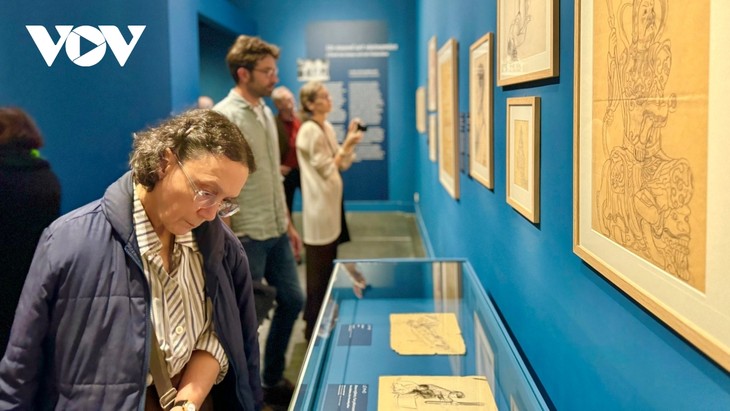 Ausstellung vietnamesischer moderner Kunst in Frankreich - ảnh 1