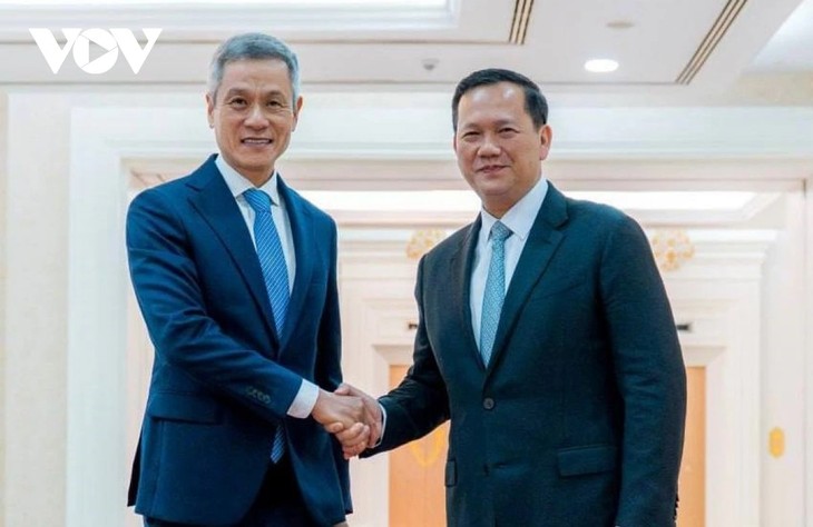 Premierminister Hun Manet will das Handelsvolumen mit Vietnam auf 20 Milliarden US-Dollar erhöhen - ảnh 1