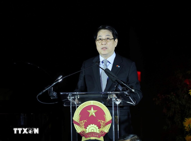 Staatspräsident Luong Cuong gibt Empfang zum 80. Nationalfeiertag Vietnams in den USA - ảnh 1