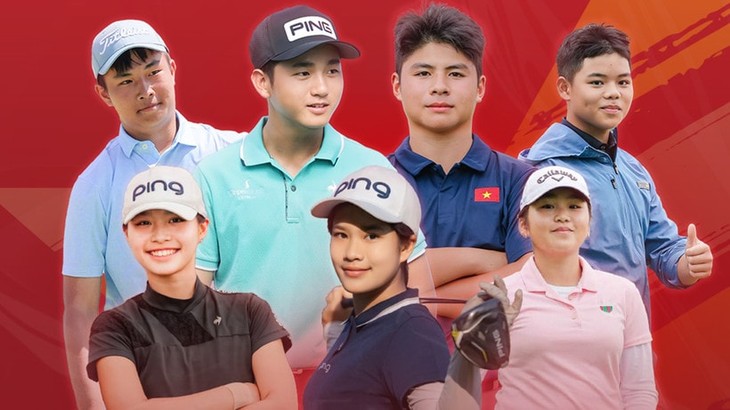 Kader des vietnamesischen Golfteams für die SEA Games 33 steht fest - ảnh 1