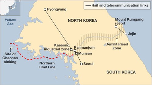 RDR Korea menolak komitmen pembelaan  garis perbatasan sebelah Utara - ảnh 1