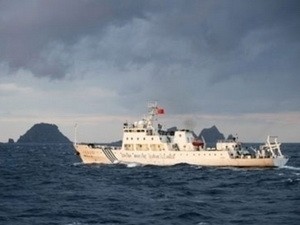 Jepang menggugat 4 kapal Tiongkok melanggar wilayah laut - ảnh 1