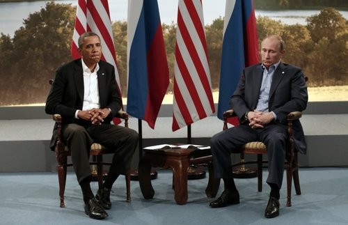 Presiden AS, Barack Obama membatalkan pertemuan dengan Presiden Rusia, Vladimir Putin - ảnh 1