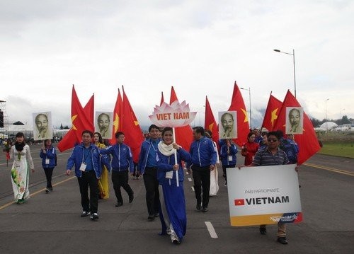 Delegasi Vietnam menghadiri Festival ke-18 Pemuda dan Mahasiswa Internasional  - ảnh 1