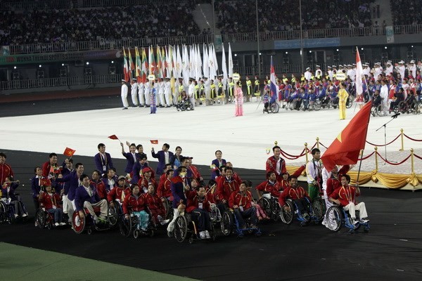 Acara penutupan Para Games 7 - ảnh 1