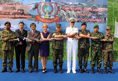 Latihan perang “Kobra Emas 2014” di Thailand - ảnh 1