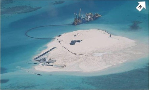 Vietnam memprotes Tiongkok yang melakukan pembangunan secara tidak sah di sekitar kawasan pulau Gac Ma, kepulauan Truong Sa - ảnh 1