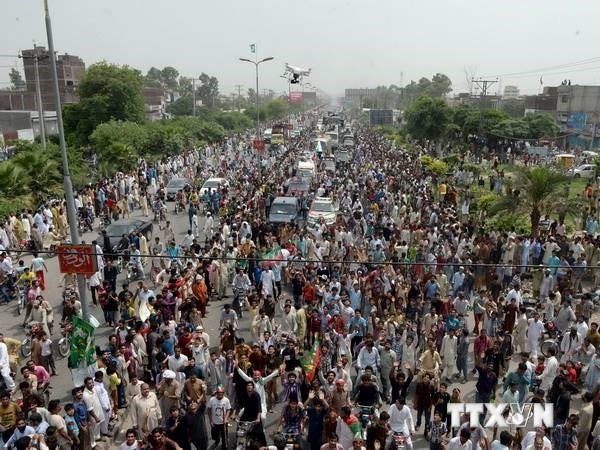 Pakistan: Mahkamah Agung meminta kepada para demonstran supaya meninggalkan jalan raya utama - ảnh 1